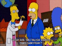 threatening homer simpson GIF