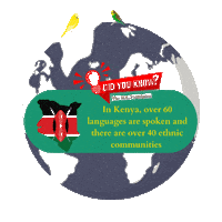 World Facts Sticker by The SOL Foundation