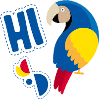Parrolabs hello hi hey hola Sticker