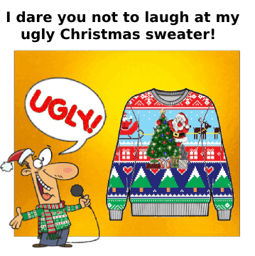 Christmas Ugly Sweater GIF