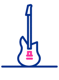 Guitarra Kpmgve Sticker by KPMG en Venezuela