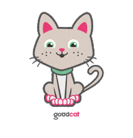 goodcatde cat wink katze goodcat Sticker