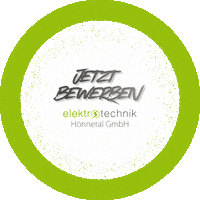 Jetzt Bewerben Sticker by WABRA TEC