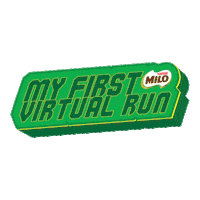miloindonesia sport running run virtual Sticker