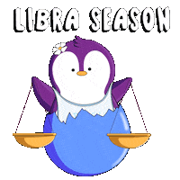 Zodiac Sign Penguin Sticker by Pudgy Penguins