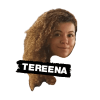 Tereena Sticker by Strong + Bendy
