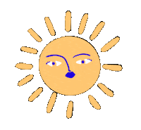 Sun Sticker