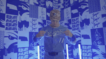 Creighton Bluejays Baseball GIF by Creighton University Athletics