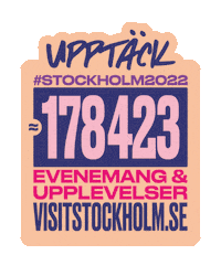 VisitStockholm stockholm visitstockholm visit stockholm stockholm2022 Sticker