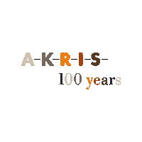A-K-R-I-S- 100 Years Sticker by Akris