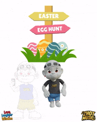 Easter Bunny Party GIF by Zhot Music