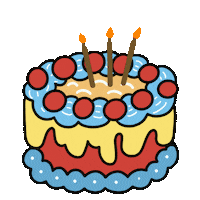 Cake Candles Sticker
