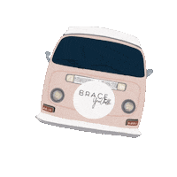 braceyourchelle braceyourchelle brace your chelle brace your chelle van Sticker