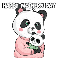 Mothers Day Love Sticker by PandaPals