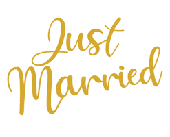 Just Married Boda Sticker by Fashion Over Matter