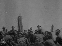 NationalWWIMuseum black and white military footage soldiers GIF