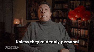 tim curry question GIF by Fanmio