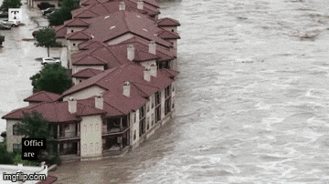 kingkaps7 giphyupload kingkaps7 drone footage shows texas flash flooding GIF
