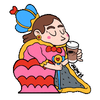 Happy Coffee Sticker by RunIt Decks