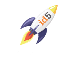 marketing rocket Sticker by id5