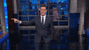 stephen colbert laughing GIF by The Late Show With Stephen Colbert