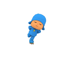 Shocked Little Sister Sticker by Pocoyo