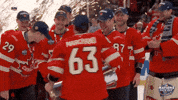 Happy Brad Marchand GIF by NHL