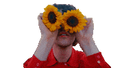 Happy Flower Sticker by Otto Aday