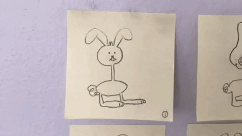 Easter Bunny GIF by sarahmaes
