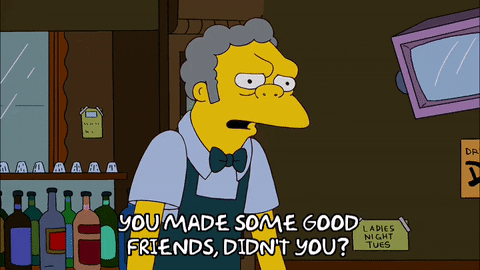 Talking Episode 16 GIF by The Simpsons
