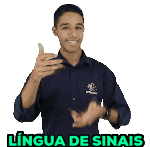 Interprete Lingua De Sinais Sticker by serlibras.oficial