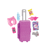 sticker camping by Barbie