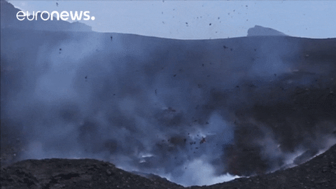 euronews giphygifmaker #euronews #etna #volcano GIF