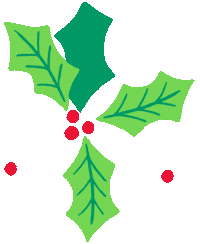 Celebrate Christmas Holly Sticker by The Children's Place