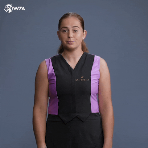 Jelena Ostapenko Yes GIF by WTA
