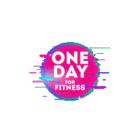 onedayforfitness_club fitness day one antonio Sticker