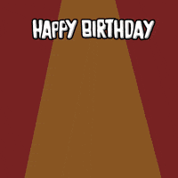 Happy Birthday Animation GIF by Planet XOLO