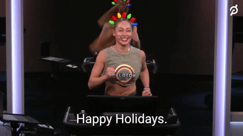Holiday Jess King GIF by Peloton