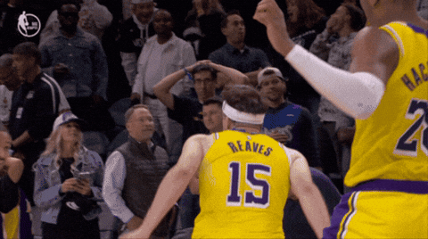 Los Angeles Lakers Celebration GIF by NBA