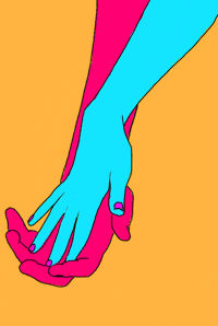 Hand In Hand Love GIF by Phazed