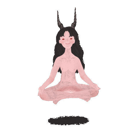 GrizLiu giphyupload girl witch devil Sticker