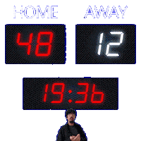 12 Away Sticker