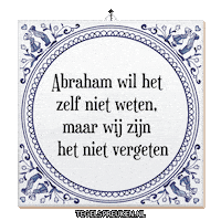 Wijsheid Spreuk Sticker by Tegelspreuken.nl
