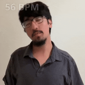 56 bpm