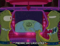 Season 3 Planet GIF by The Simpsons