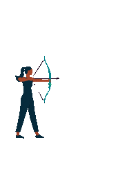 Bow Archer Sticker by BOWdometer