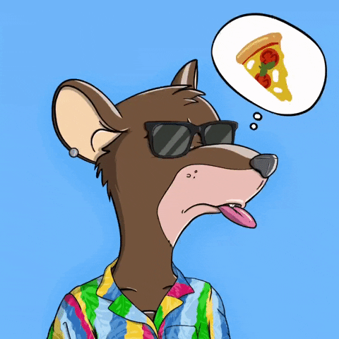MiceCity food pizza nft hungry GIF