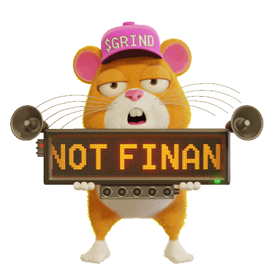 Hamster Dyor Sticker by Grind