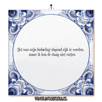 Hoop Nl Sticker by Tegelspreuken.nl