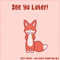 See Ya Goodbye GIF by SoyandMochi